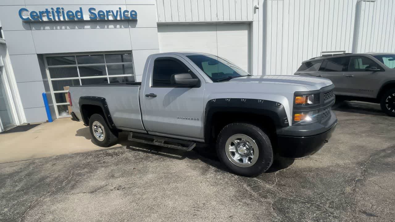 Used 2014 Chevrolet Silverado 1500 Work Truck 2WT with VIN 1GCNKPEC9EZ156617 for sale in Hoopeston, IL