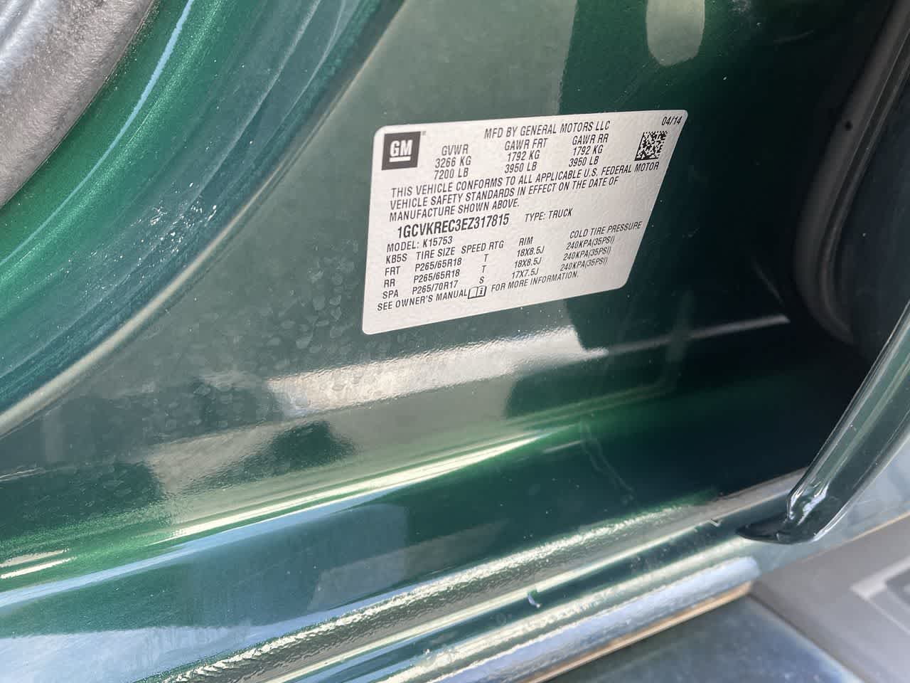 2014 Chevrolet Silverado 1500 LT