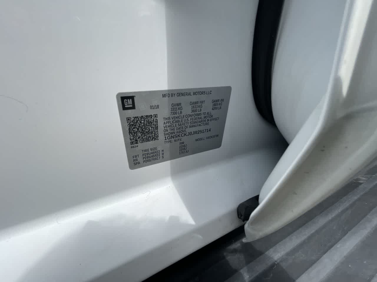 2018 Chevrolet Tahoe Premier