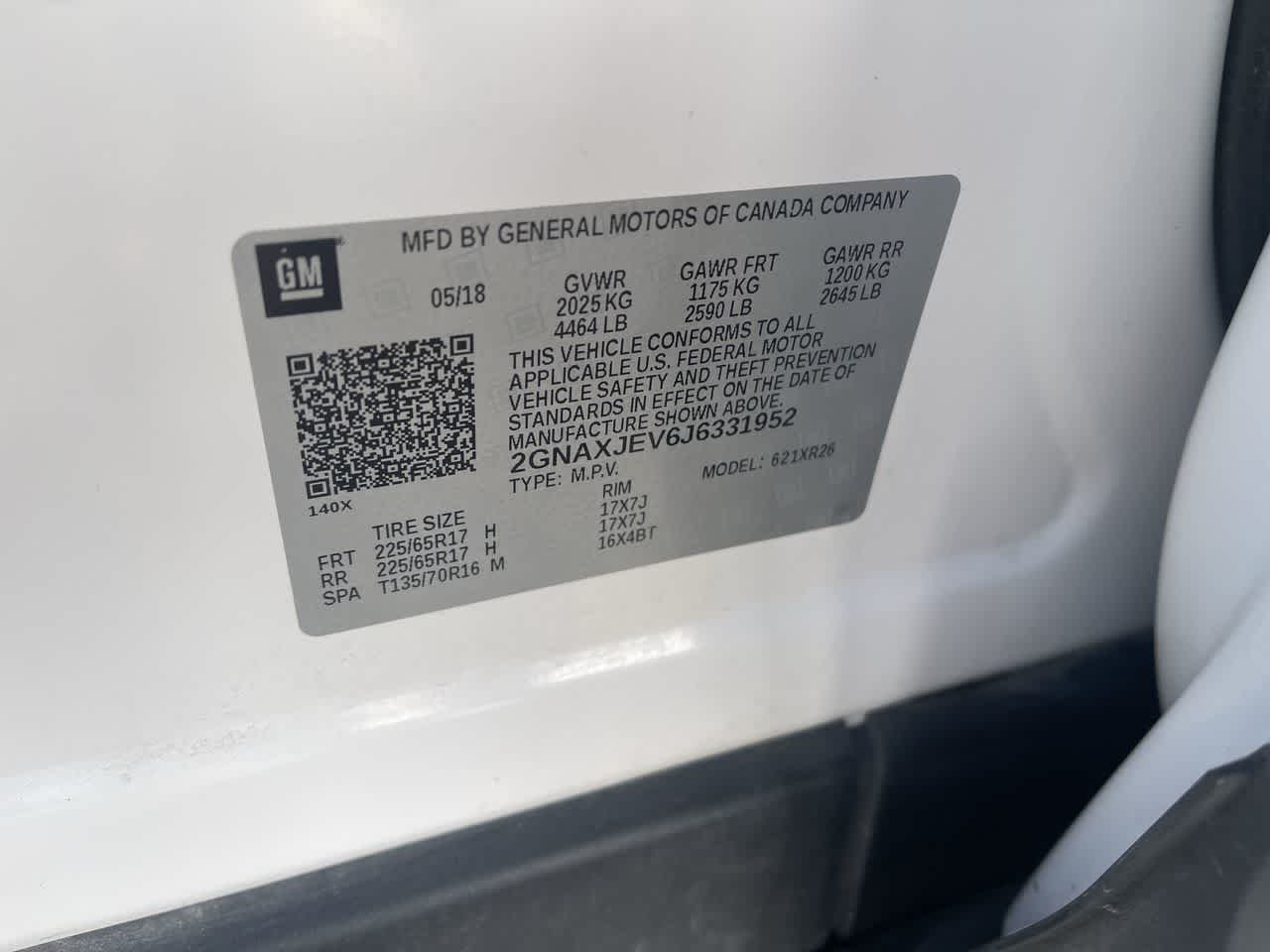 2018 Chevrolet Equinox LT