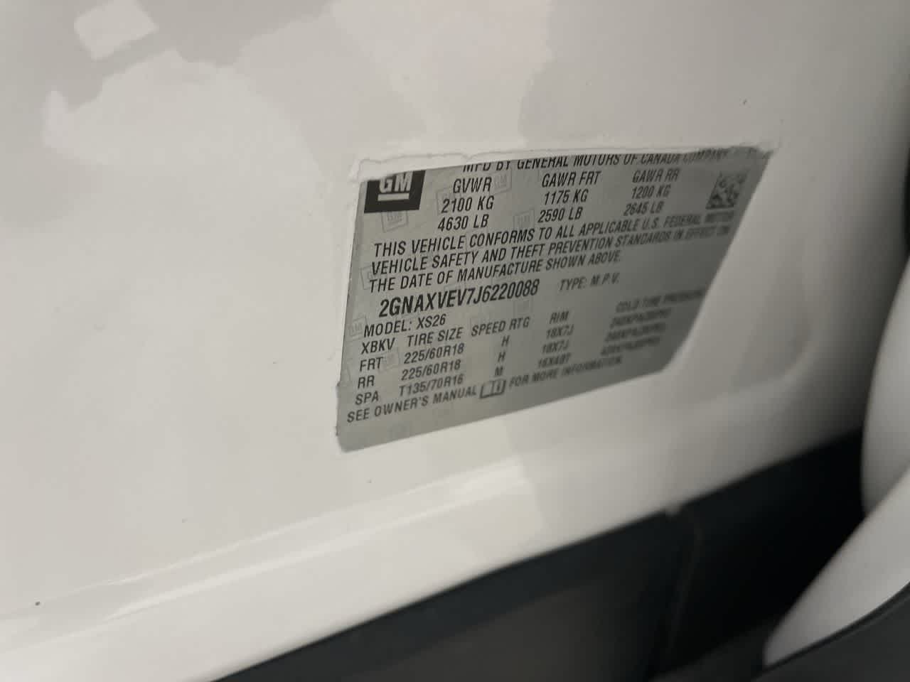 2018 Chevrolet Equinox Premier