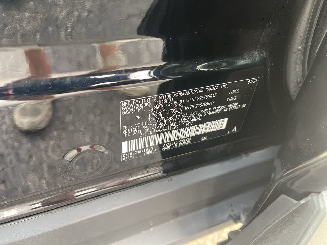 2024 Toyota RAV4 LE
