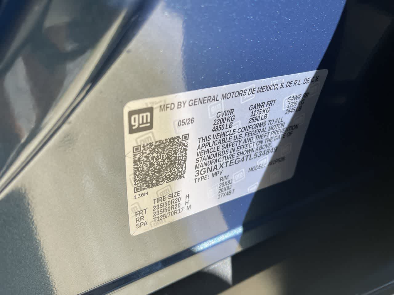 2026 Chevrolet Equinox RS
