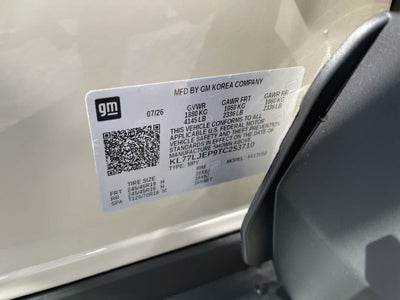 2026 Chevrolet Trax 2RS